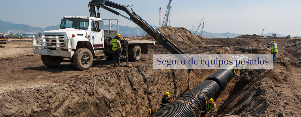 Seguros de equipos pesados